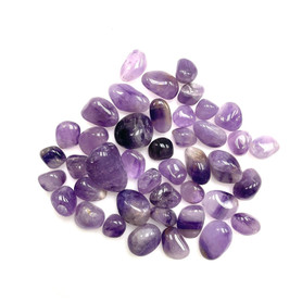 Amethyst Tumbled by the Pound 1"-2" Pieces Amethyst Tumbled by the Pound 1"-2" Pieces