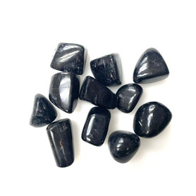 Black Tourmaline Tumbled by the Pound 1"-2.5" Pieces Black Tourmaline Tumbled by the Pound 1"-2.5" Pieces
