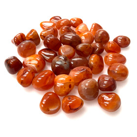Carnelian Tumbled by the Pound 1"-2" Pieces Carnelian Tumbled by the Pound 1"-2" Pieces