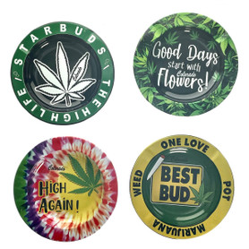 Metal Colorado Ashtrays 1 Count Assorted Metal Colorado Ashtrays 1 Count Assorted