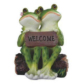 Frog Couple/Beach 6"H