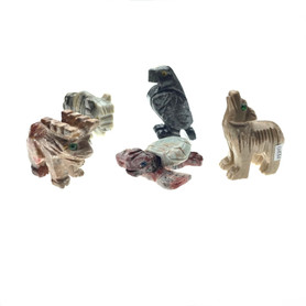 Small Soapstone Animals Assorted 1 Count