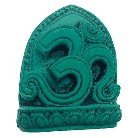 Om Unity Turquoise Powder Figurine 1.5"-1.75" Om Unity Turquoise Powder Figurine 1.5"-1.75"