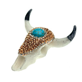 Cow Skull Pendants 1 Count Assorted Cow Skull Pendants 1 Count Assorted