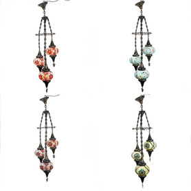 3 Bulb B3 Chandelier with Laser Cut Harness Assorted Colors 3 Bulb B3 Chandelier with Laser Cut Harness Assorted Colors