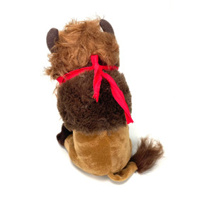 Booker the Bison Plushie 1 Count Assorted Color