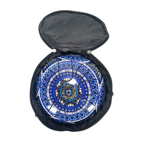 Happy Drum Iron Printed Fatima Hand Evil Eye 8.5" Diameter