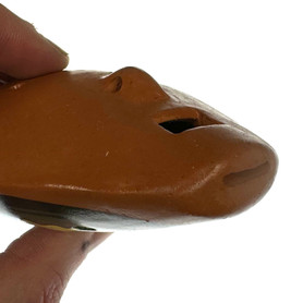 Hand Painted Peruvian Ocarina 4”