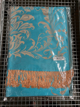 Electric Orange Paisley Pashmina Scarf (Copy) Electric Orange Paisley Pashmina Scarf (Copy)