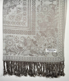 Spirit White Paisley Pattern Pashmina Scarf (Copy) Spirit White Paisley Pattern Pashmina Scarf (Copy)