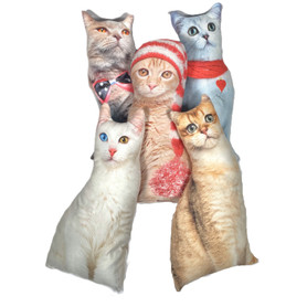 The Kitties! Cat Pillows 1 Count Assorted Cats The Kitties! Cat Pillows 1 Count Assorted Cats