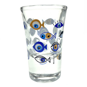 Something Fishy Evil Eye Shot Glass 1 Count