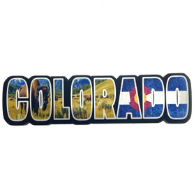 Outdoors Colorado Wooden Magnet 1 Count Outdoors Colorado Wooden Magnet 1 Count