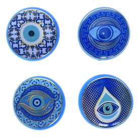 Magnetic Evil Eye 1 Count Assorted Styles