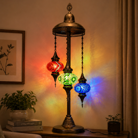3 tier rainbow lamp b3 glass