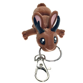 3D Printed Multicolored Jackalope Keychain 1 Count Assorted Colors 3D Printed Multicolored Jackalope Keychain 1 Count Assorted Colors