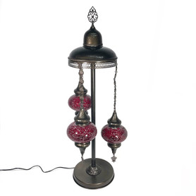 Turkish Mosaic Hammer 3k Floor Lamp - DB2 Assorted Colors