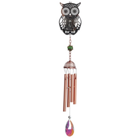 3D Owl Metal 17" Chime