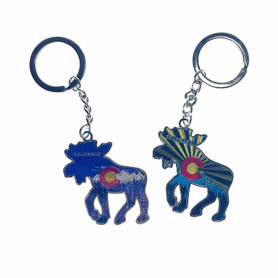 Colorado Moose Keychain 1 Count