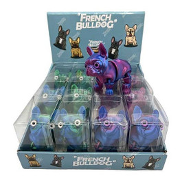 3D Printed French Bulldog 4" 1 Count Assorted