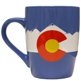 Cafe Style Colorado Mountain Mug 1 Count