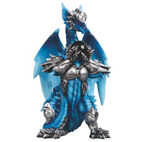 Blue Dragon in Armor 7.5" Figure Blue Dragon in Armor 7.5" Figure