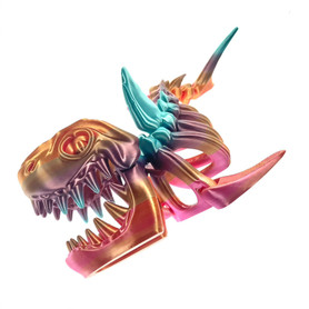 3D Printed 15" Skeleton Shark 1 Count Assorted Colors