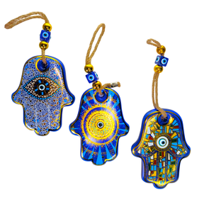 Hand of Fatima Evil Eye Large 4"x11"