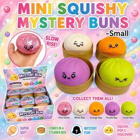 Mini Squishy Mystery Buns