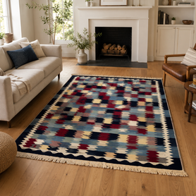 Turkish Kilim Rug Machine Made 160cm X  230cm-  1 Count