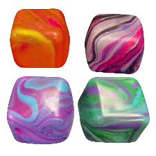 Swirl Nice Cube Squishy 1 count Assorted 2.25"