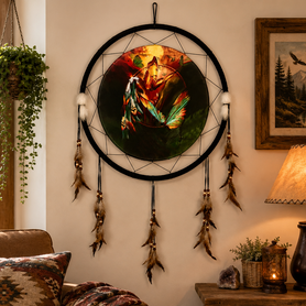 Butterfly Dreams, 24" Dream Catcher