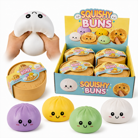 Jumbo XL Squishy Dumpling - 1 Piece (Assorted Colors)