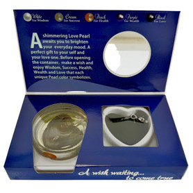 Colorado Love Pearl Gift Set – Genuine Pearl in Oyster with Necklace Pendant Cage