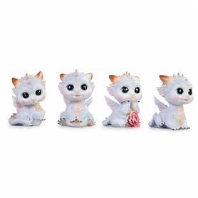 Cute Baby Dragon Set of 4 3.25" Figures