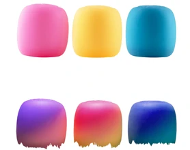Marshmallow Squishy Toy Assorted Colors - 1 CT