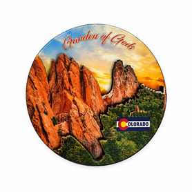 Garden of the Gods Laser Cut Magnet