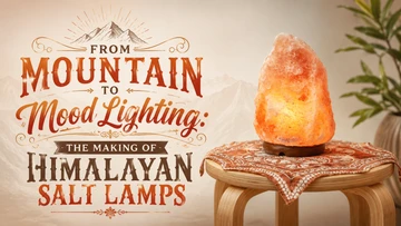 From Mountain to Mantle: The Journey of a Himalayan Salt Lamp