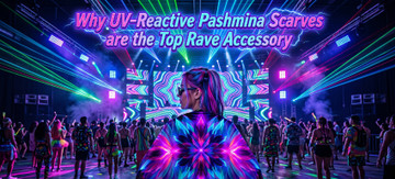 Pashmina Scarves at Raves: How UV-Reactive Designs Brought an Old Textile to a New Crowd