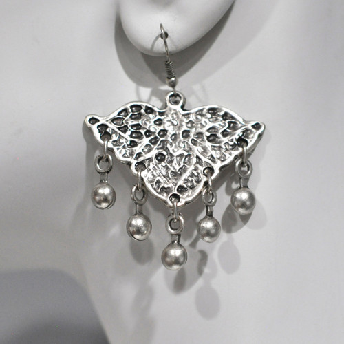 Earrings shown as worn Earrings shown as worn