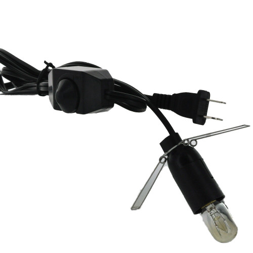 25W Bulb and 6' Cord 25W Bulb and 6' Cord
