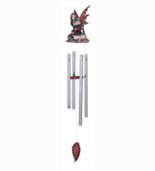 Red Fairy Windchime w/ Dragon Eggs Red Fairy Windchime w/ Dragon Eggs