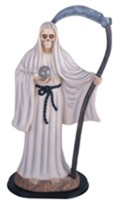 Santa Muerte (Wealth) WHT 24" Statue Santa Muerte (Wealth) WHT 24" Statue