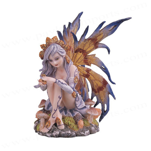 Autumn Fairy, Yellow/Blue 6"H GS91473 Autumn Fairy, Yellow/Blue 6"H GS91473