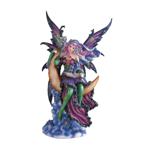 Fairy On Moon, Purple 12"H GS91411 Fairy On Moon, Purple 12"H GS91411