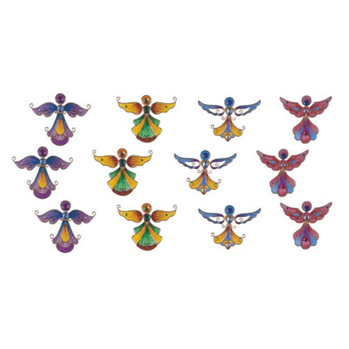 Set of Twelve Angel Magnets, 3"H GS97695 Set of Twelve Angel Magnets, 3"H GS97695
