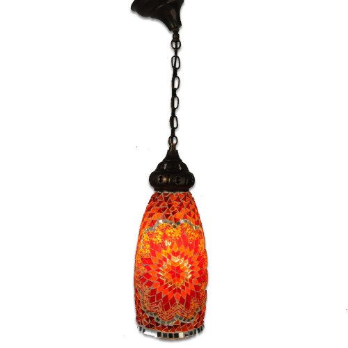 Bar Style Cone Mosaic Lamp