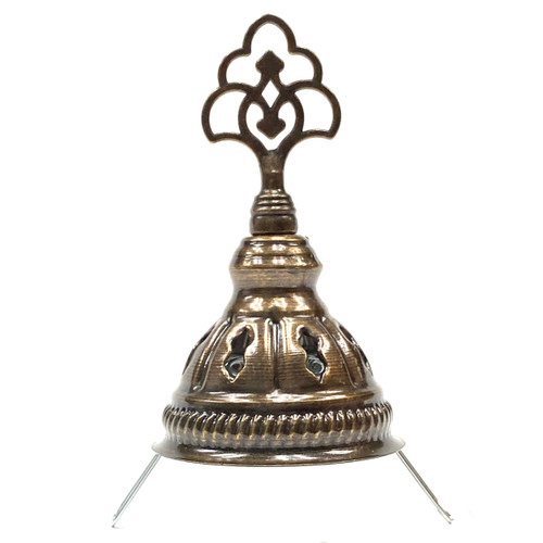 Top Cap for MB1 Table Lamps with Spring and Top Screw Lock 2.7" Wide Top Cap for MB1 Table Lamps with Spring and Top Screw Lock 2.7" Wide