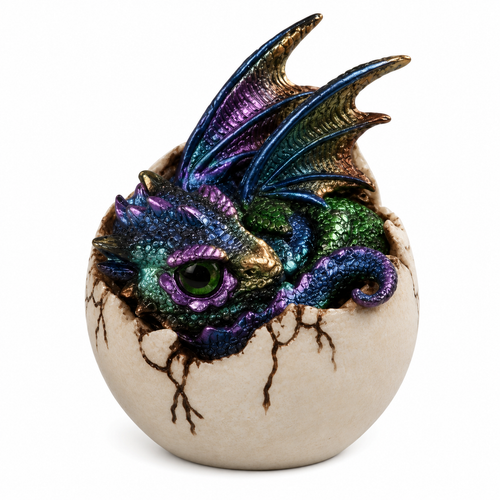 4" Purple Dragon Egg GS71758