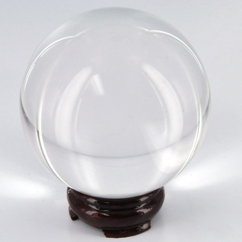 100MM Quartz Crystal Ball w/ Stand 100MM Quartz Crystal Ball w/ Stand
